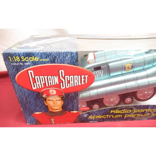 1105 - Carlton 1:18 Scale Captain Scarlet Radio Control Spectrum Pursuit Vehicle