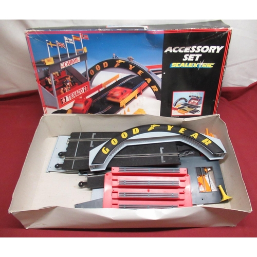 1107 - Hornby Monaco GP Scalextric set and a Hornby Scalextric Accessory Set (both appear complete)