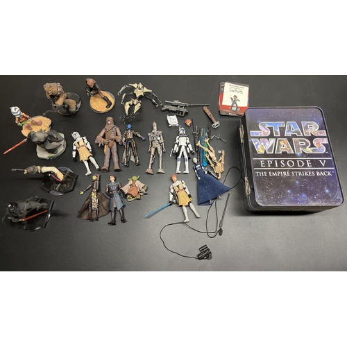 1132 - Star Wars Disney Infinity Figures, Clone Wars figures inc. General Grievous, Asajj Ventress, Cad Ban... 