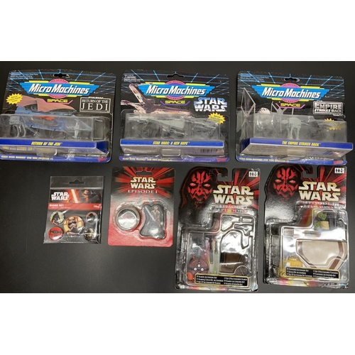 1134 - Star Wars- Micro Machines Collection #1,2 & 3, Hasbro Episode 1 Tatooine Accessory Set, Episode 1 Na... 