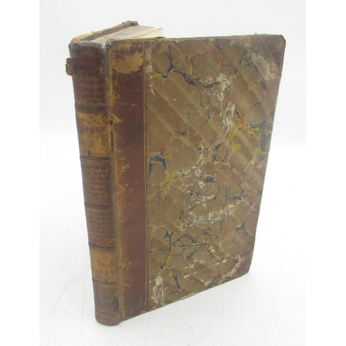 1323 - Byron (Lord) Werner a Tragedy, John Murray 1823, Quarter Leather Binding