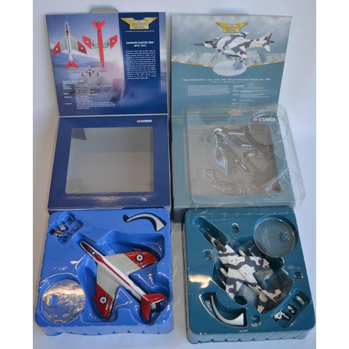 812 - 5 1/72 boxed Corgi die-cast model aircraft and 1 1/144:
AA33604 1/72 Panavia Tornado GR1, 75 Anniver... 