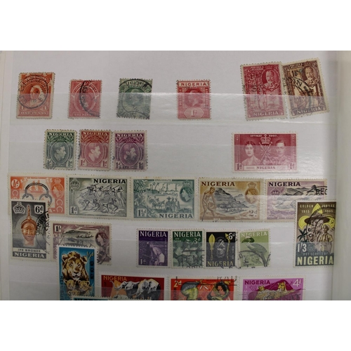 84 - Good All World and commonwealth stamp album, mostly late C20th but with good QV to KGV Australian, C... 