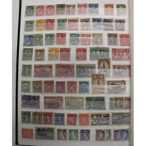 84 - Good All World and commonwealth stamp album, mostly late C20th but with good QV to KGV Australian, C... 