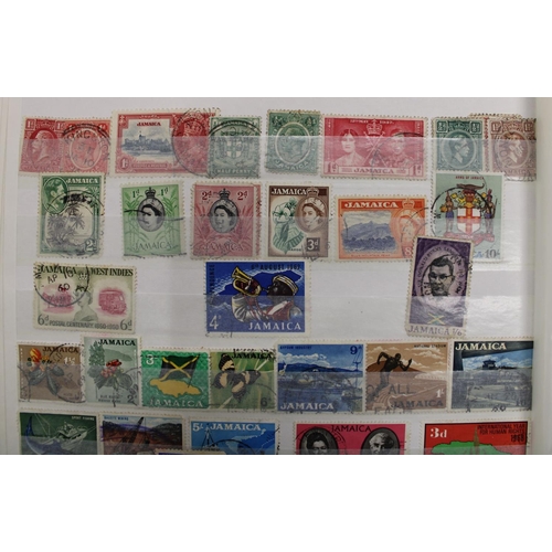 84 - Good All World and commonwealth stamp album, mostly late C20th but with good QV to KGV Australian, C... 