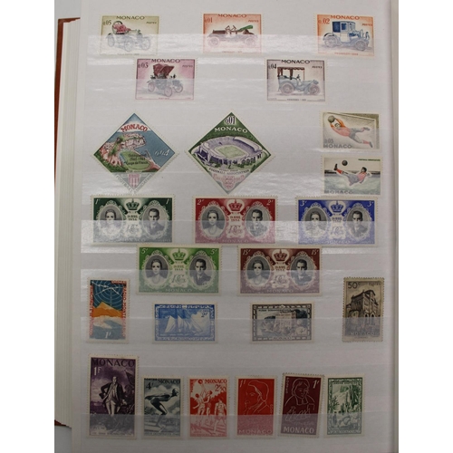 85 - Two partially filled world stamp albums, unmounted mint, hinged & used, many countries represented i... 