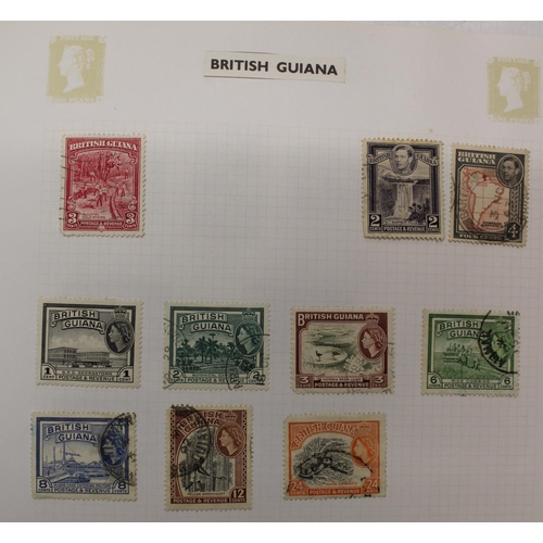 85 - Two partially filled world stamp albums, unmounted mint, hinged & used, many countries represented i... 