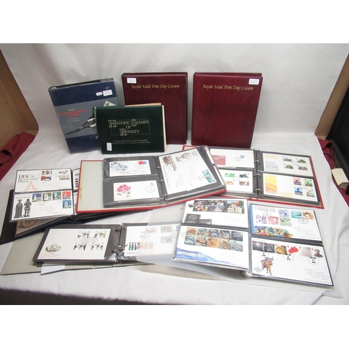 771 - Nine folders of First Day Covers