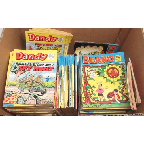 97 - Collection of Dandy and Beano comic library books