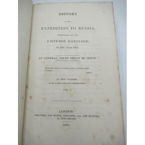 2077 - The Grange Goathland - De Segur (General Count Philip) History of the Expedition to Russia undertake... 
