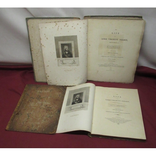2064 - The Grange Goathland - Churchill (T.O.) The Life of Lord Viscount Nelson Duke of Bronte &c, illustra... 