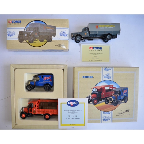 818 - A collection of die-cast vehicle models from Corgi, Matchbox, Elicor and Richmond Toys. Includes a l... 