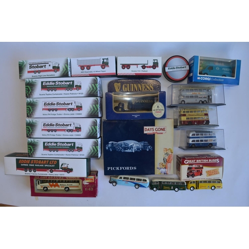 819 - A collection of mostly boxed die-cast model vehicles from Corgi, The Original Omnibus Company (Corgi... 