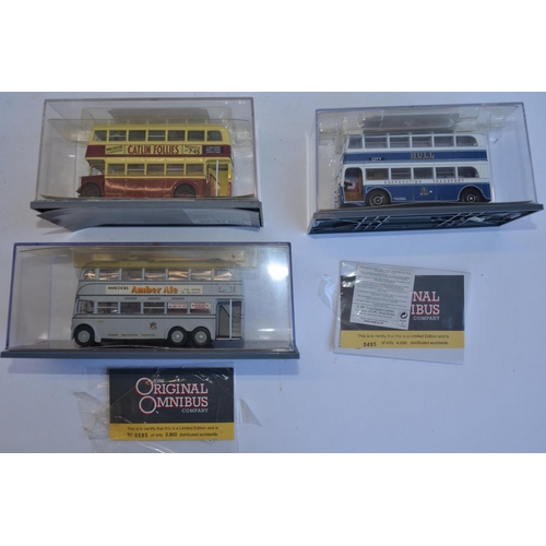 819 - A collection of mostly boxed die-cast model vehicles from Corgi, The Original Omnibus Company (Corgi... 