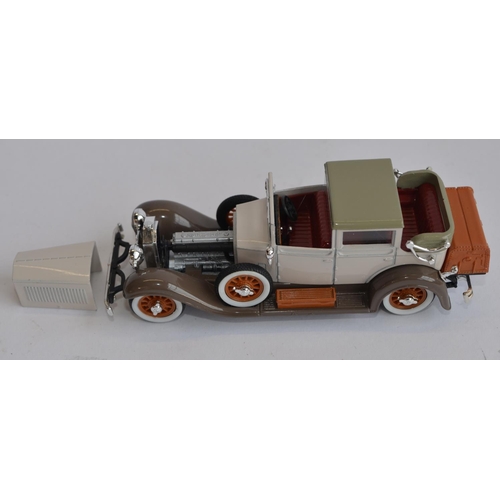 821 - A collection of die-cast model vehicles from Corgi, Solido, Atlas Editions etc including a 1/24 Triu... 