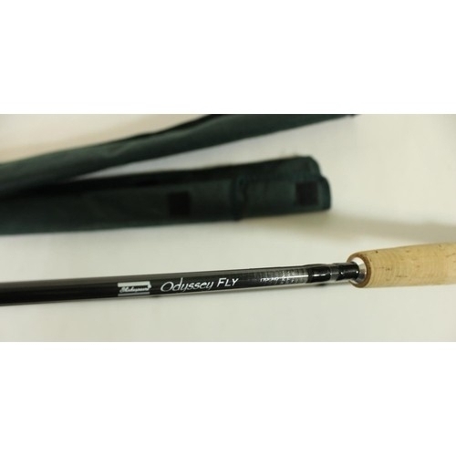 668 - Shakespeare Odyssey Fly 2.10m two section fly rod with cloth case