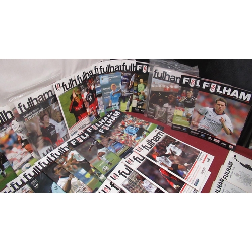 869 - Withdrawn - Fulham Football Club programmes from the following seasons 1966-67(x3),68-69(x2), George... 