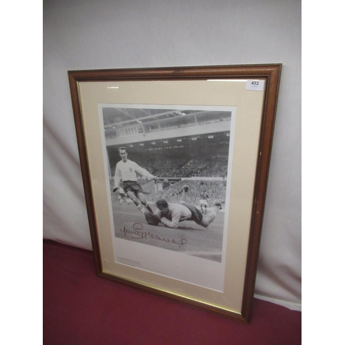 872 - Withdrawn - Jimmy Greaves England's Greatest Goalscorer, signed limited edition print,