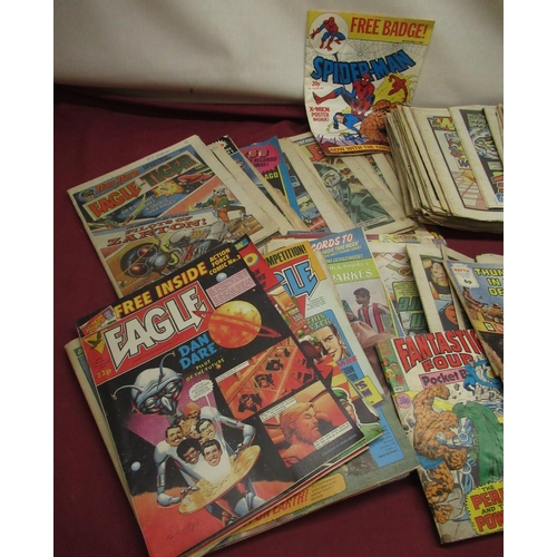 847 - Collection of Eagle, Eagle and Tiger, Commando and other comics