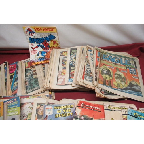 847 - Collection of Eagle, Eagle and Tiger, Commando and other comics