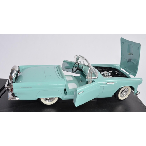 1150 - 2 1/18 scale Revell diecast model cars:
1956 Ford Thunderbird (cat no 8804)
1969 Corvette Convertibl... 