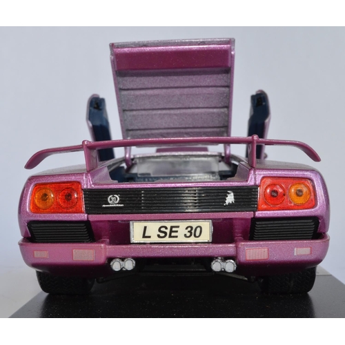 1153 - A GWILO International 1/18 scale Lamborghini SE 30 special edition, boxed (insert missing), with COA... 