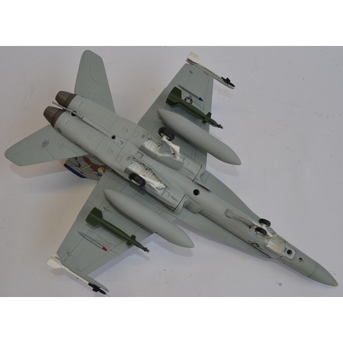 810 - 3 Franklin Mint 1/48 die-cast aircraft models, no boxes or paperwork. A USAF F-15E Strike Eagle, Sey... 