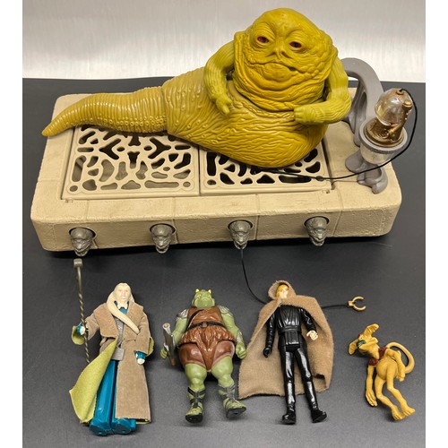 1125 - Star Wars-an original vintage 1983 Kenner made action figure playset ' Jabba The Hutt Action Playset... 