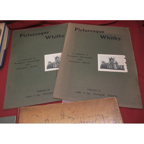 2069 - The Grange Goathland - Collection of Books relating to Whitby and it History inc. Gaskin (Robert Tat... 