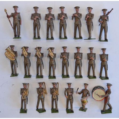 2098 - The Grange Goathland - Vintage and complete Britain's boxed set no 1287, British Army Military Band ... 