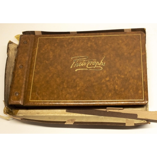 2143 - The Grange Goathland - Leather bound photograph album made by Marine Photo Service of Colchester (wi... 