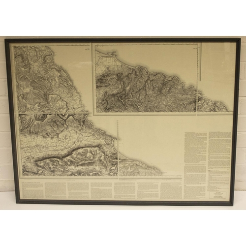 2083 - The Grange Goathland - Scarborough and Whitby folding map, sheet 14, 2nd imp, pub. 1985 by Redwood B... 