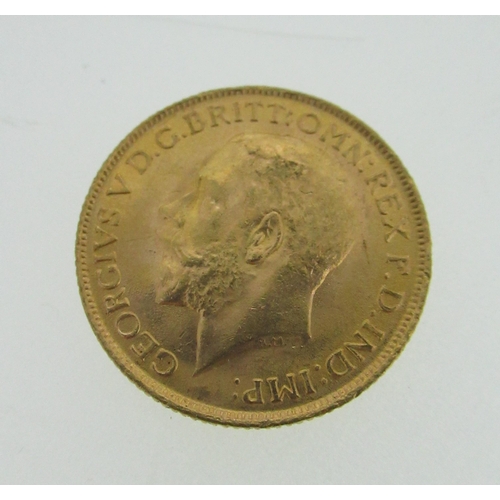 1088 - Geo.V gold sovereign, 1911, 8.0g