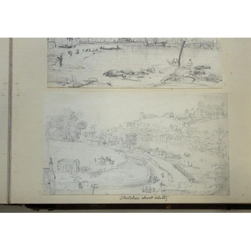 2146 - The Grange Goathland - George Weatherill (British 1810-1890); A large album containing approximately... 