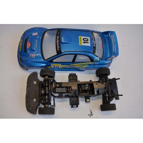 307 - 4 radio control electric car models/chassis, all A/F including  a Tamiya Holiday buggy and Grasshopp... 