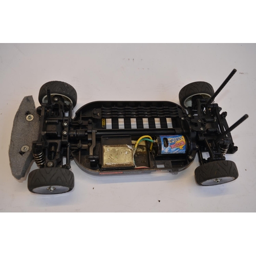 307 - 4 radio control electric car models/chassis, all A/F including  a Tamiya Holiday buggy and Grasshopp... 