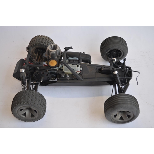 311 - Boxed HPI Rush Evo 2WD 1/10 scale ready to run nitro powered radio control car with radio gear, inst... 