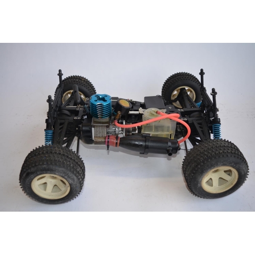 312 - ACME Racing Conquistador, 1/10 scale 4WD petrol powered off road radio control car. Car only with bo... 