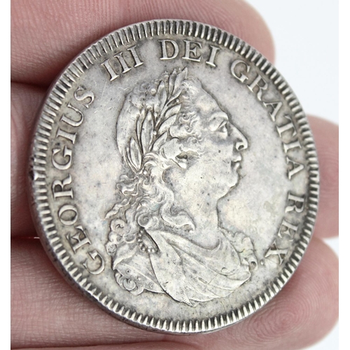 637 - George III 1804 Bank of England five shillings silver dollar