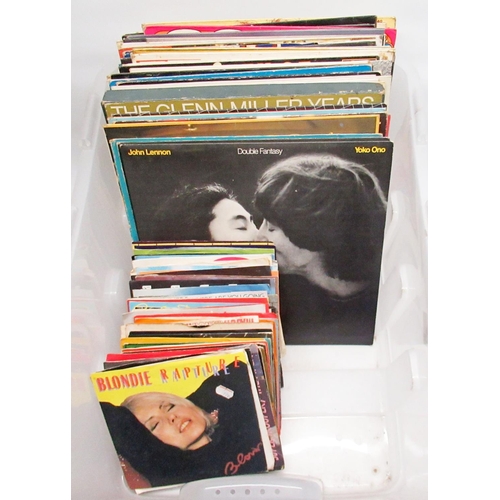 309 - Quantity of vintage LP and 7