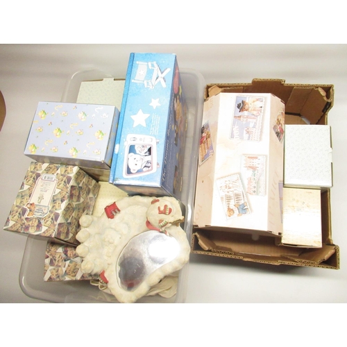 314 - Large collection of boxed Cherished Teddies collectable figurines including Collectors and Christmas... 