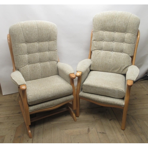 Share And Sons Ltd Ercol Style Durham 4 Piece Cottage Suite Comprising