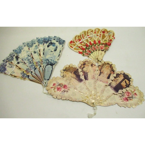 182 - Large collection of fans from the Americas, Orient, Spain, etc