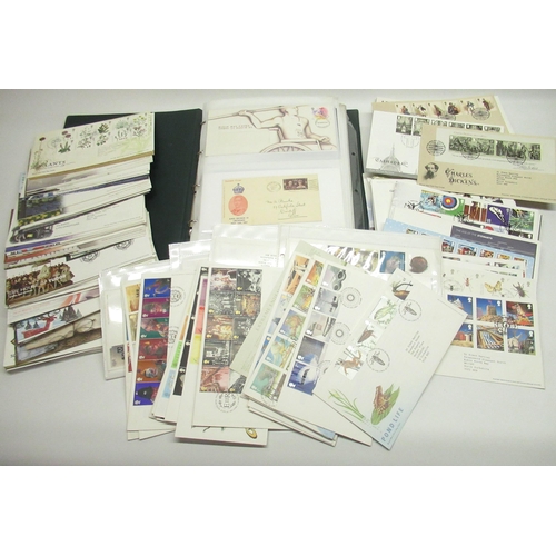 185 - Mixed collection of first day stamp covers inc. a folder of first day stamp covers