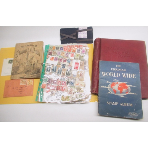 236 - Four albums containing used GB, European and Commonwealth stamps including Queen Victoria Inland Rev... 