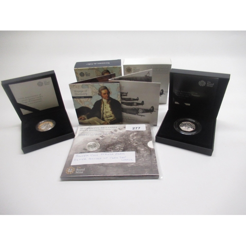 277 - Royal Mint 250th Anniversary of Captain James Cook's Voyage of Discovery 2018 UK £2 Silver Proof Coi... 