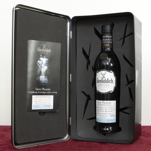 132 - Glenfiddich Single Malt Scotch Whisky Snow Phoenix Limited Edition Bottling 2010, 47.6%vol 70cl, in ... 