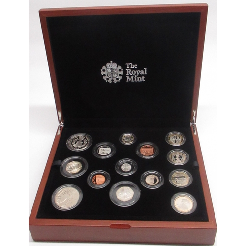 292 - Royal Mint 2017 Premium Proof Coin Set, complete in original box with COA