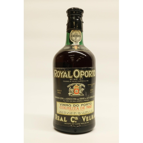 156A - 1 btl. Royal Oporto Wine Co Colheita port 1960, bottled 1974