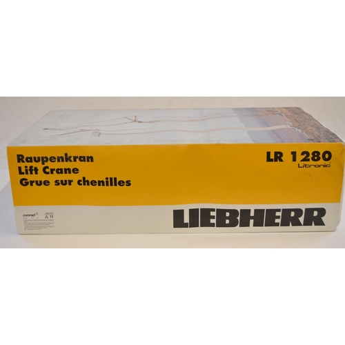 1/50 diecast Liebherr LR1280 Lift Crane model set 2734 by Conrad